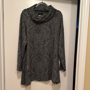 Premise Gray Cowl Neck Tunic